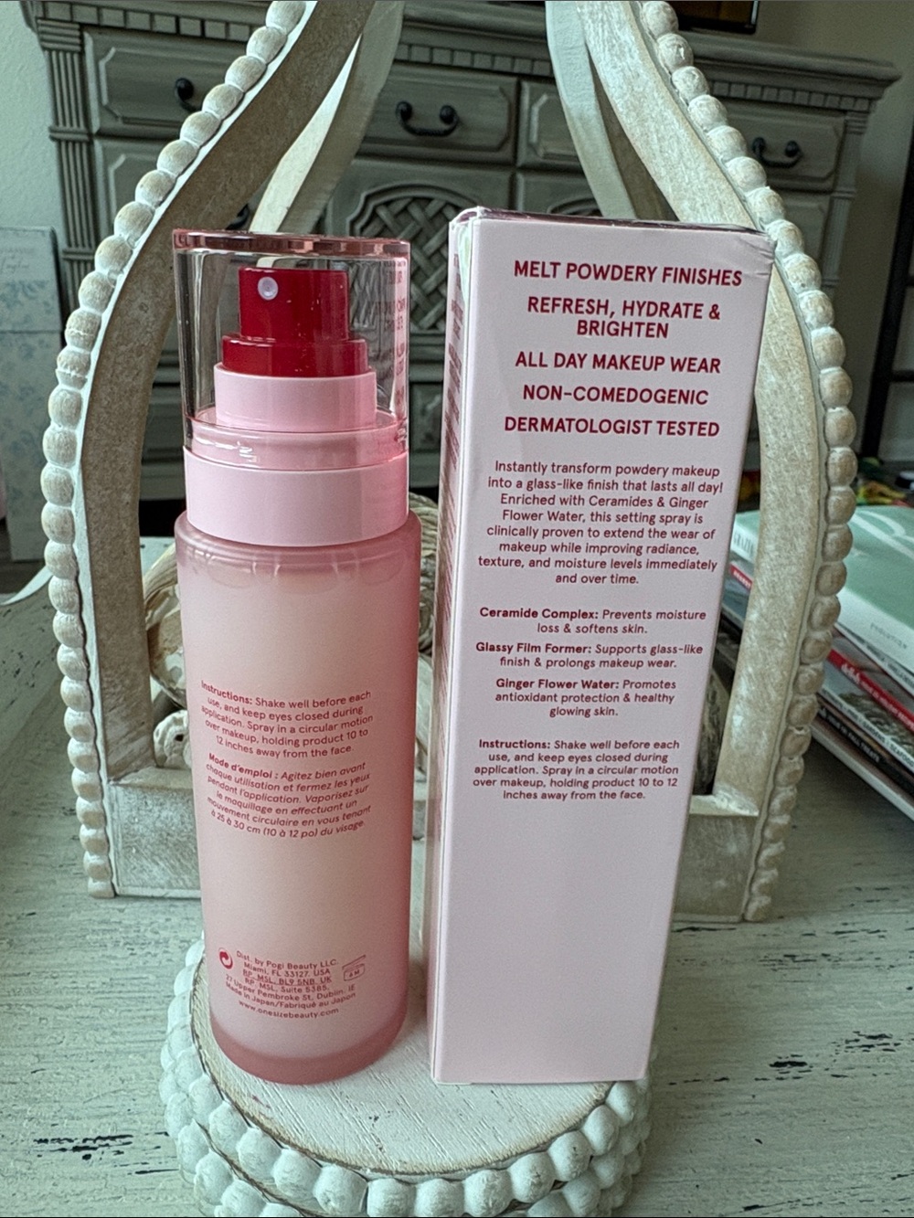 One/Size Powder Melt Glass Setting Spray - Picture 3 of 4